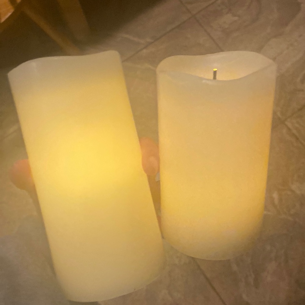 Light up candles